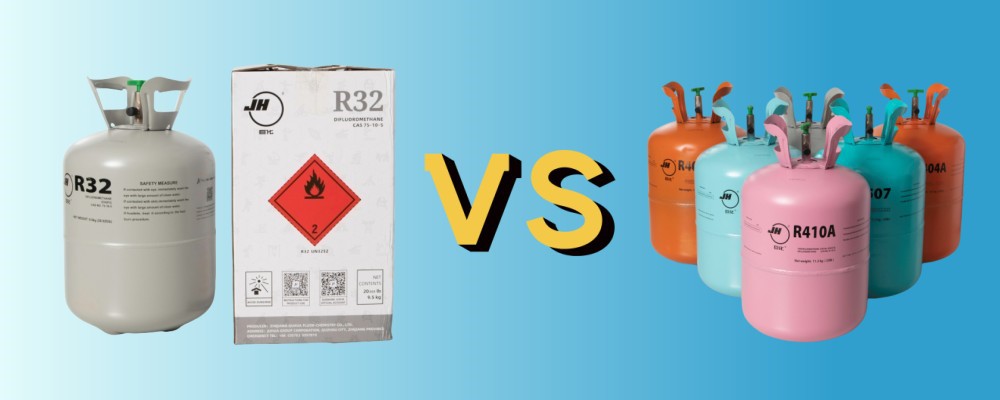 gas r410 vs r32 gas r410 vs r32