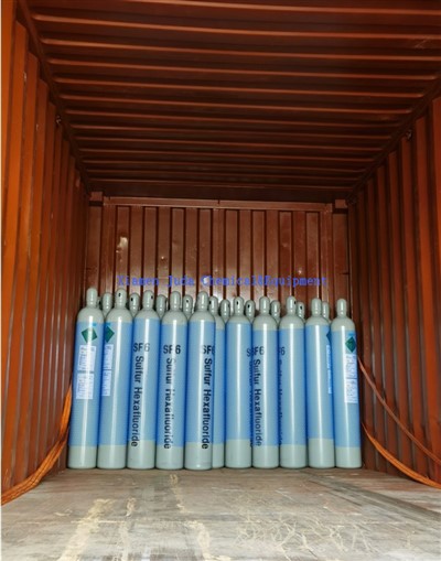 বিক্রয়ের জন্য উচ্চ বিশুদ্ধ সালফার হেক্সাফ্লোরাইড গ্যাস